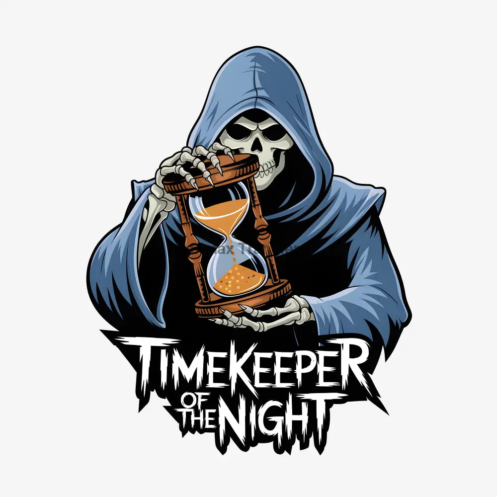 Timekeeper of the Night - Halloween DTF Transfer