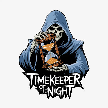 Timekeeper of the Night - Halloween DTF Transfer